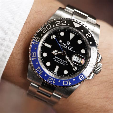 rolex batman occasion|rolex batman gmt.